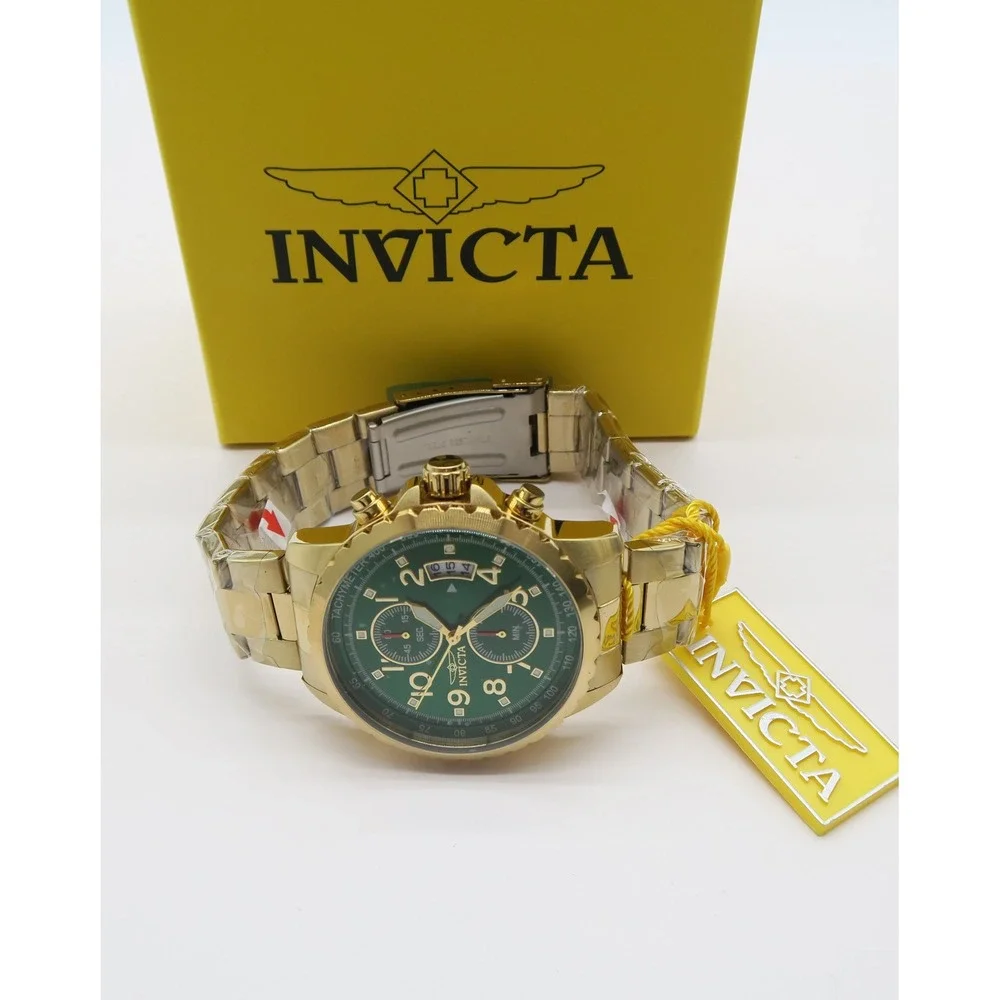 Invicta Specialty Gold Veloquence Men's Watch - 47mm, Gold (69793) New